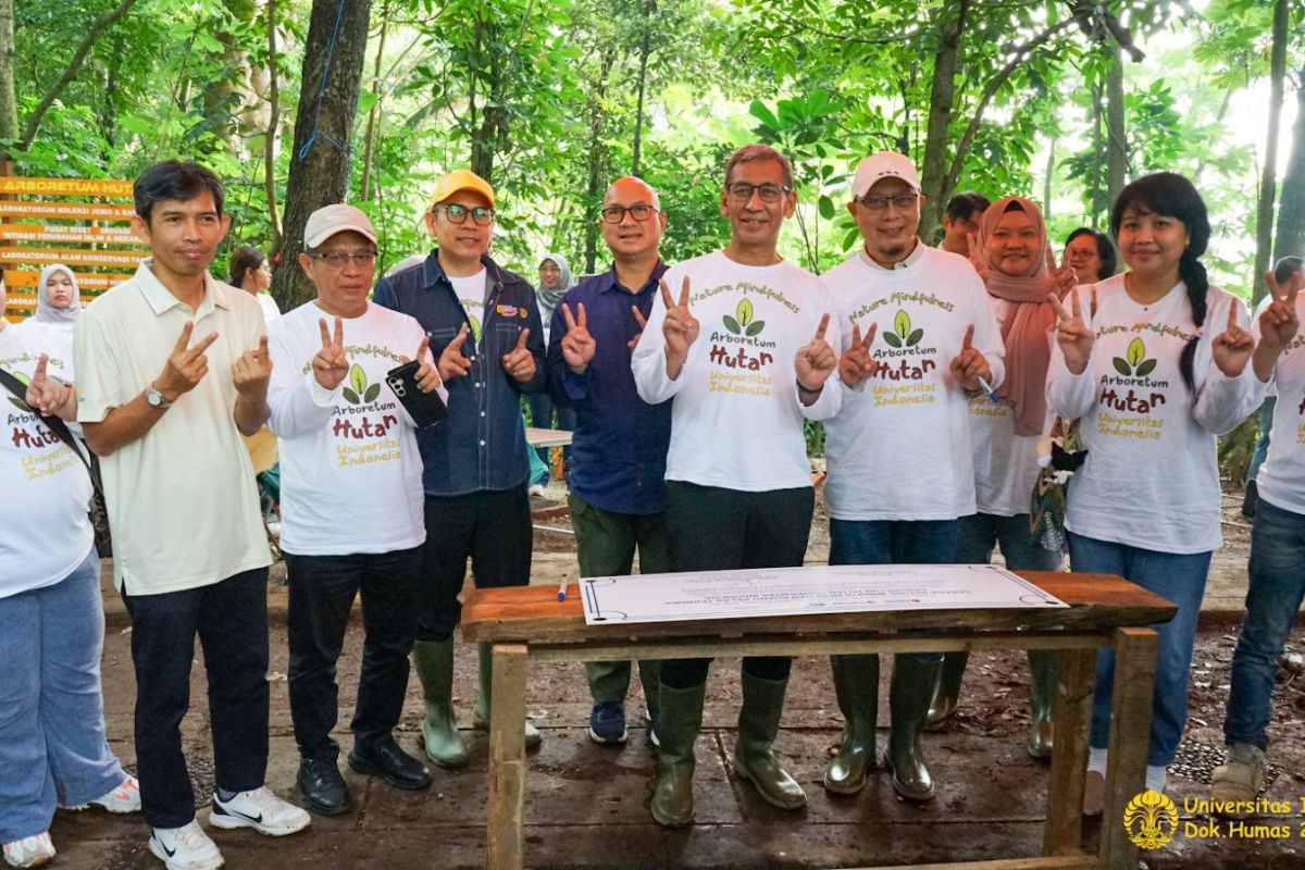 UI resmikan arboretum hutan sebagai ruang edukasi, riset dan healing