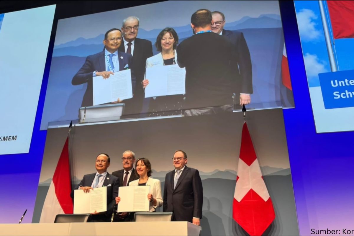 Indonesia dan Swiss sepakati kerja sama hilirisasi mineral dan logam