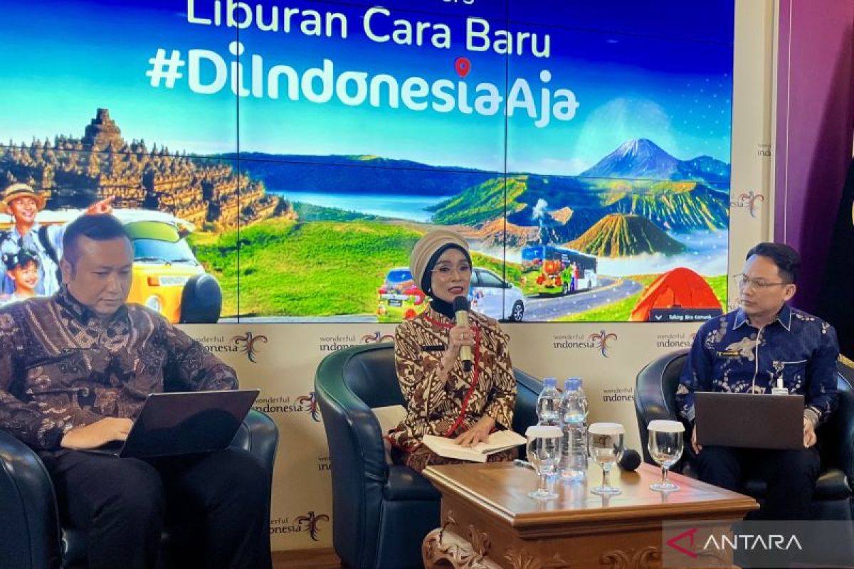 Kemenpar ajak berwisata lewat "Liburan Cara Baru #DiIndonesiaAja"