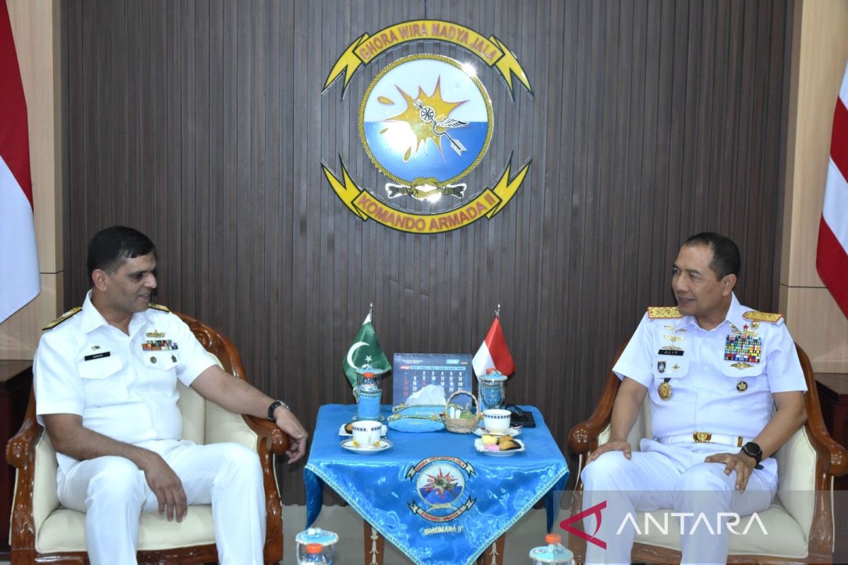 TNI AL perkuat kerja sama pertahanan dengan Angkatan Laut Pakistan