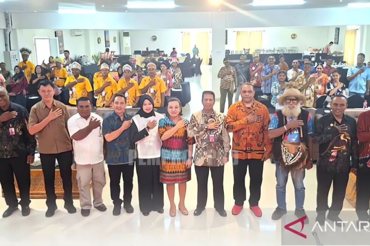 Disdikbud PBD bina talenta muda lewat audisi Paduan Suara Gita Bahana Nusantara - ANTARA News Papua Tengah