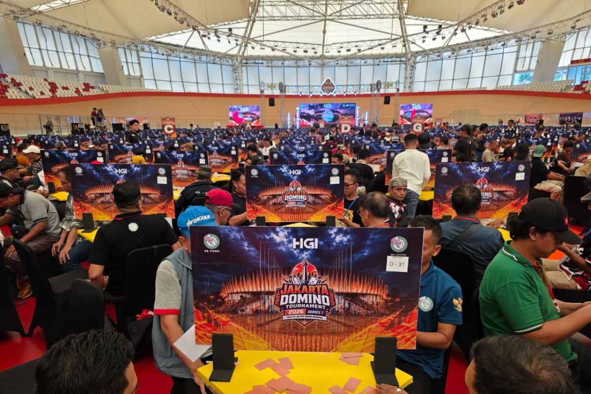 Lebih dari 1.000 peserta ikuti HGI Jakarta Domino Tournament 2026