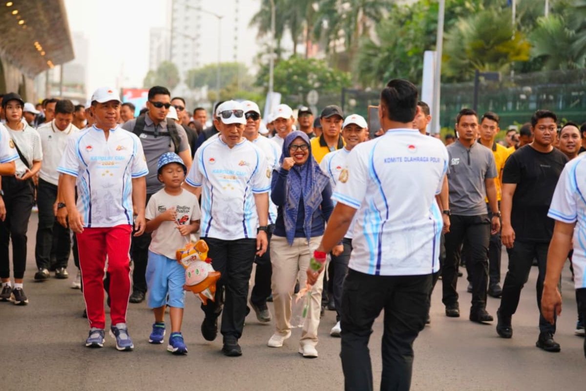 Kapolri Buka Pekan Olahraga Polri, Perkuat Kedekatan dengan Warga Jelang Hari Bhayangkara