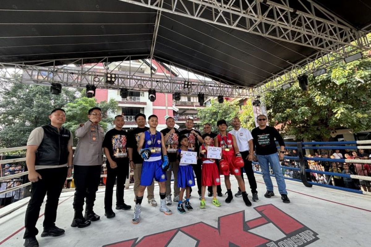 Anak jalanan dan eks pelaku tawuran ramaikan "Penjaringan Boxing Showcase"
