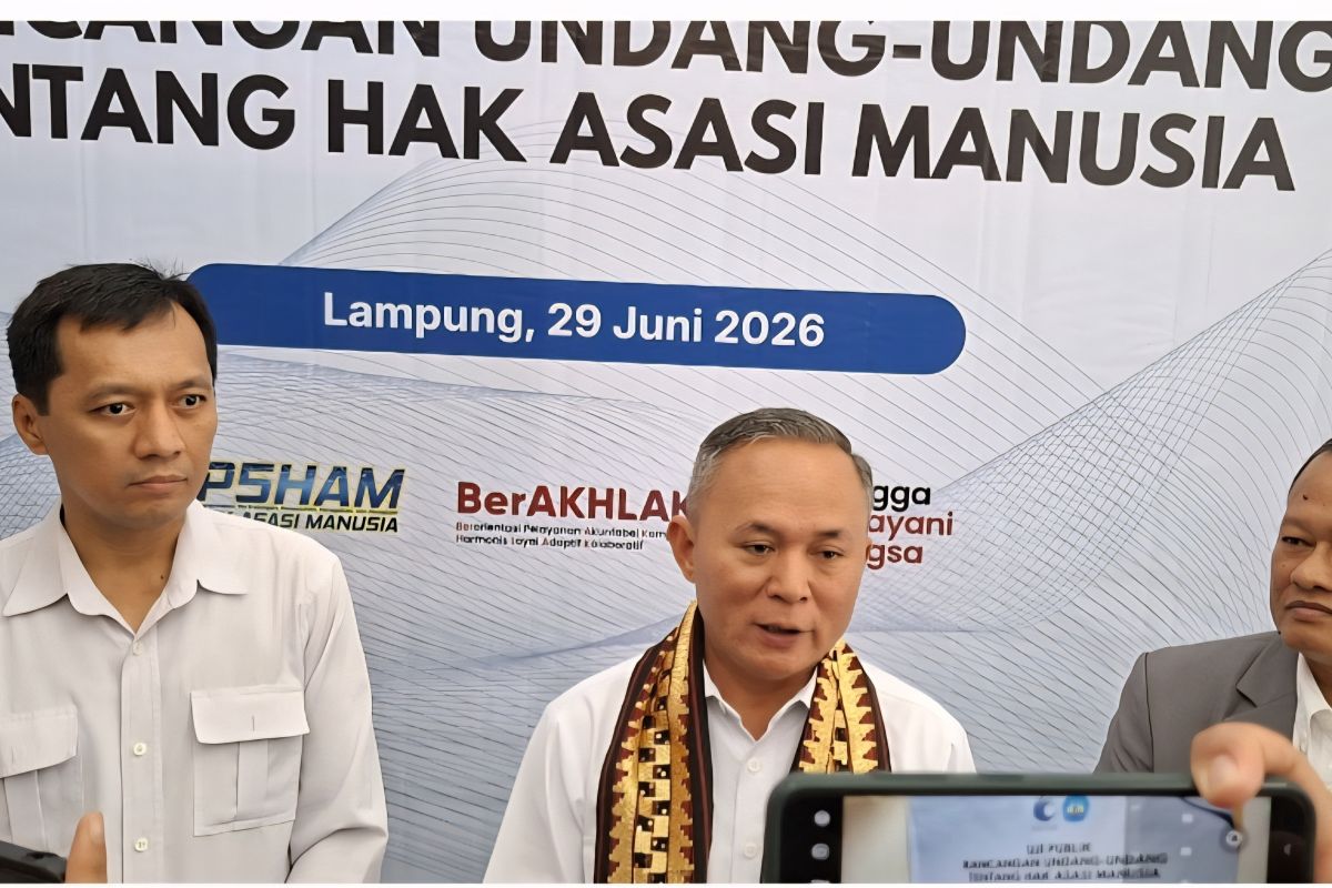 Kementerian HAM gelar uji publik RUU HAM di Unila