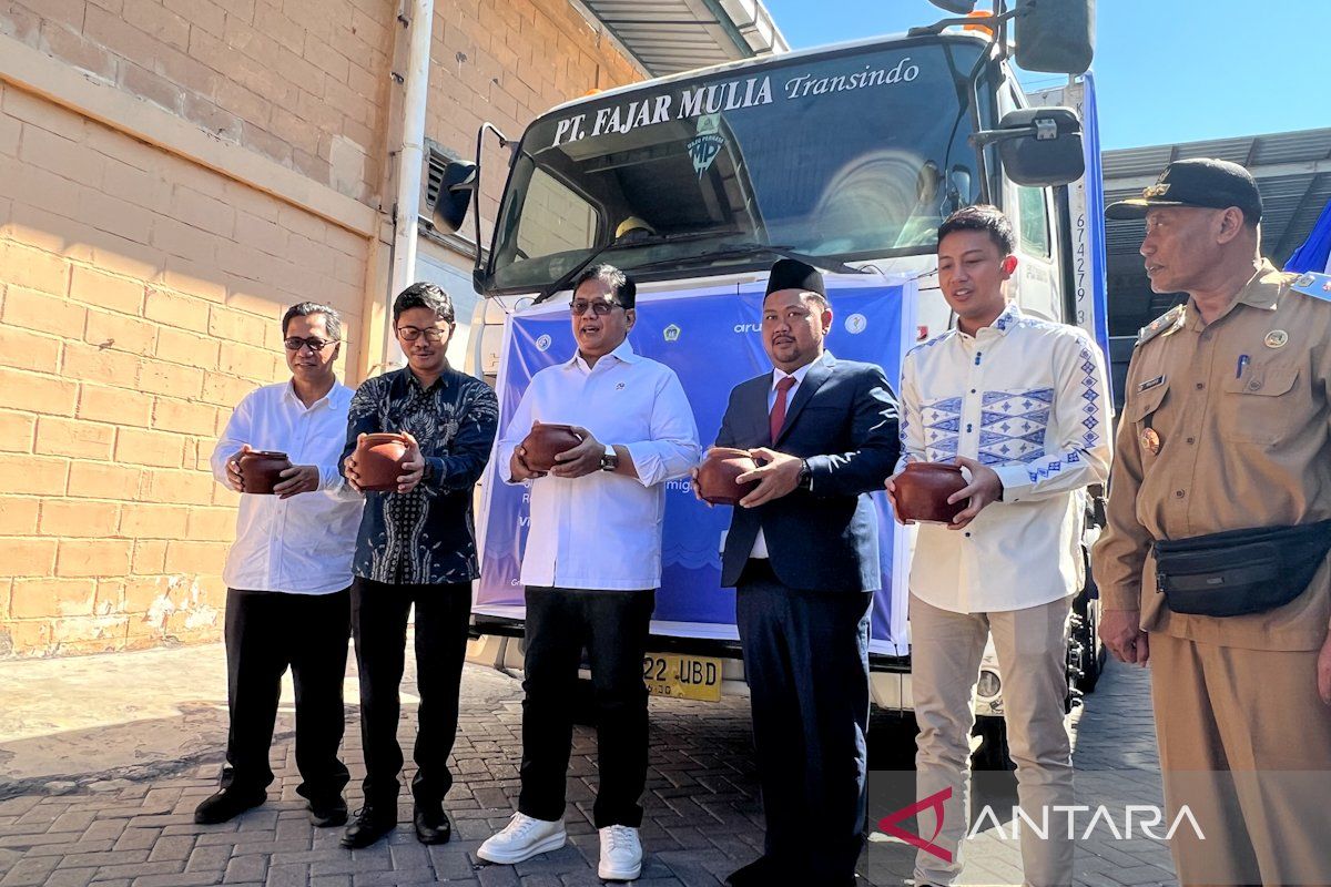 Wamentrans lepas ekspor rajungan 16 ton produk transmigran tujuan AS