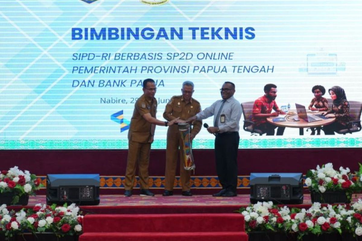 Papua Tengah terapkan SP2D daring untuk digitalisasi keuangan - ANTARA News Papua Tengah