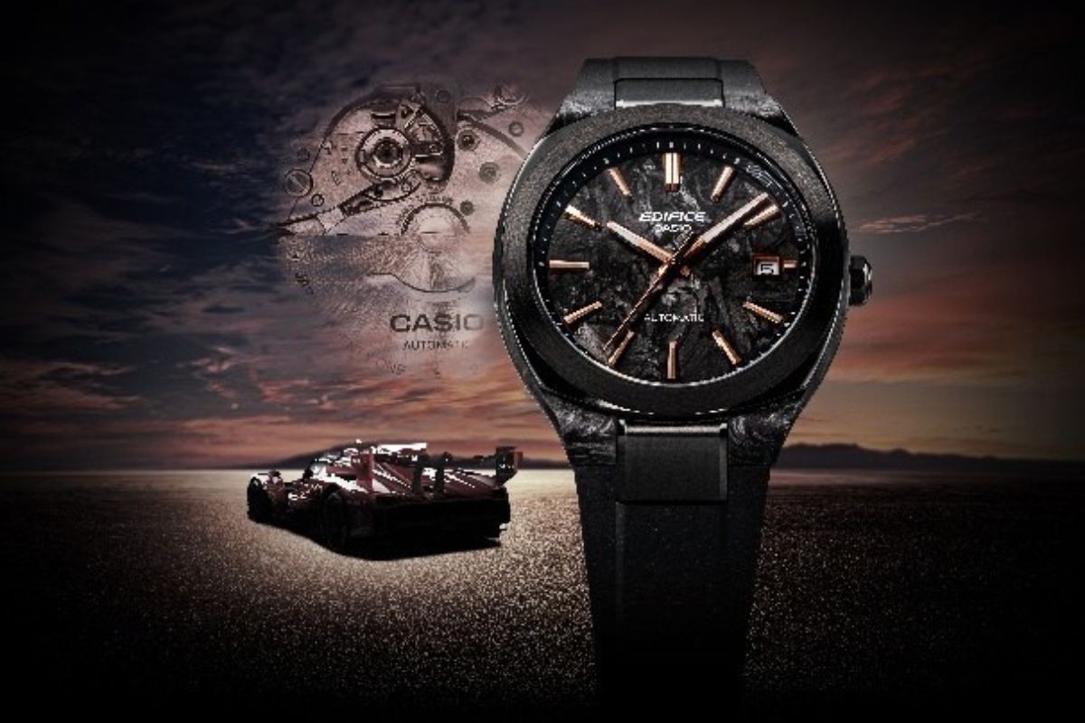 Casio Luncurkan EDIFICE dengan Mesin Otomatis dan Tampilan yang Berubah-ubah Mengikuti Pantulan Cahaya