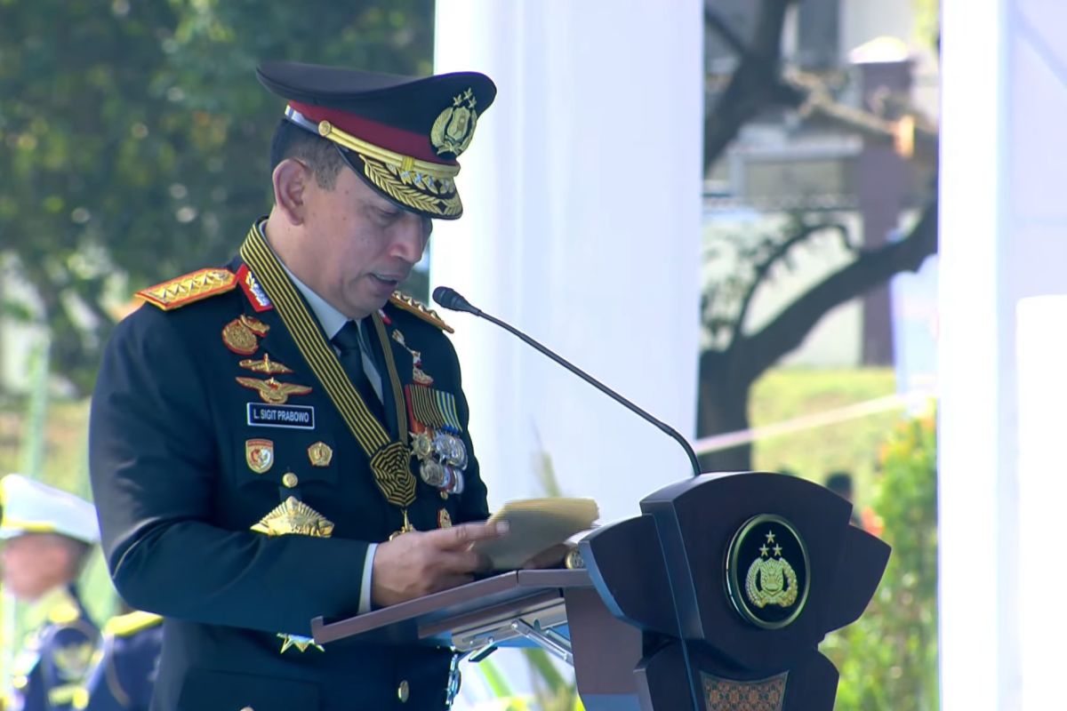 Kapolri sebut hasil panen raya jagung capai 5,7 ton