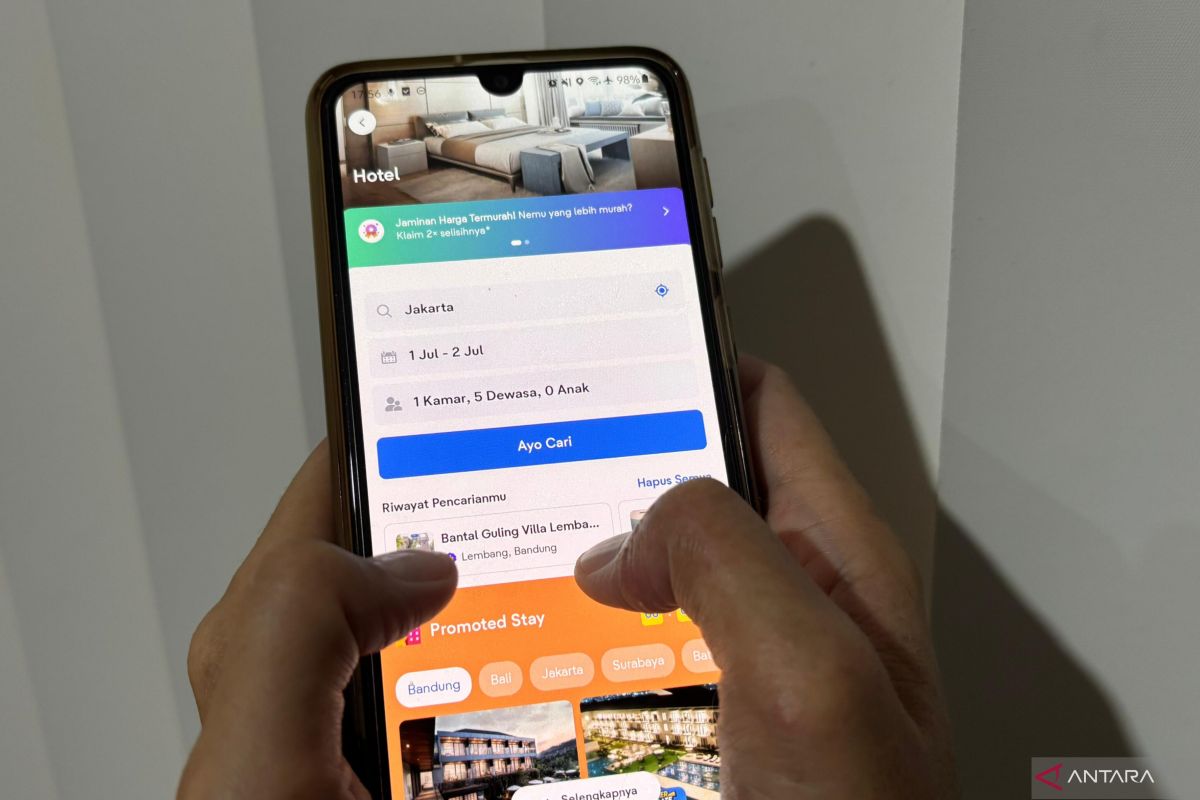 Tingkat hunian kamar hotel Jakarta naik 2,54 persen pada Mei 2026