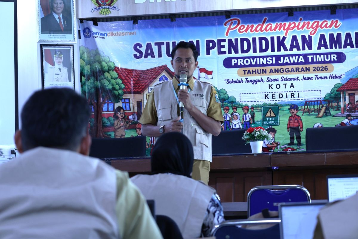 Disdik Kota Kediri latih guru tingkatkan kesiapsiagaan hadapi bencana