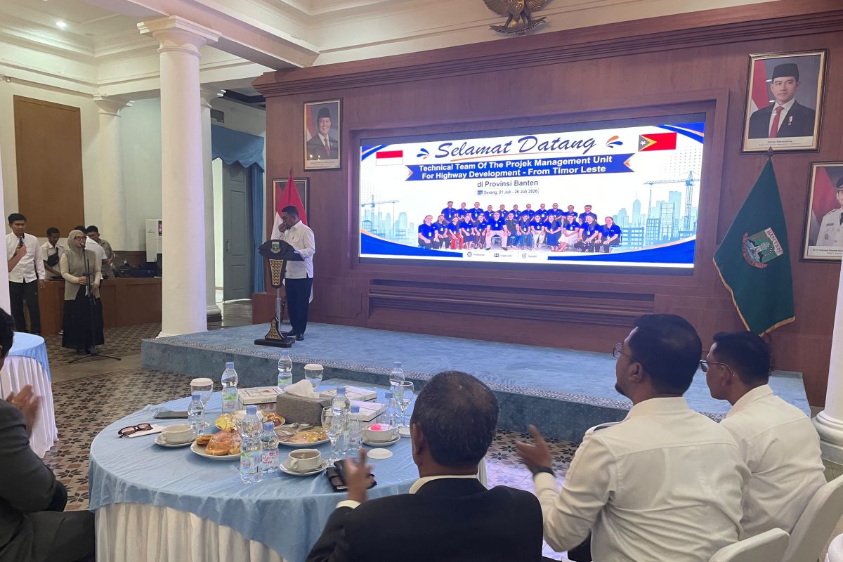 Banten jadi rujukan Timor Leste terkait manajemen proyek jalan