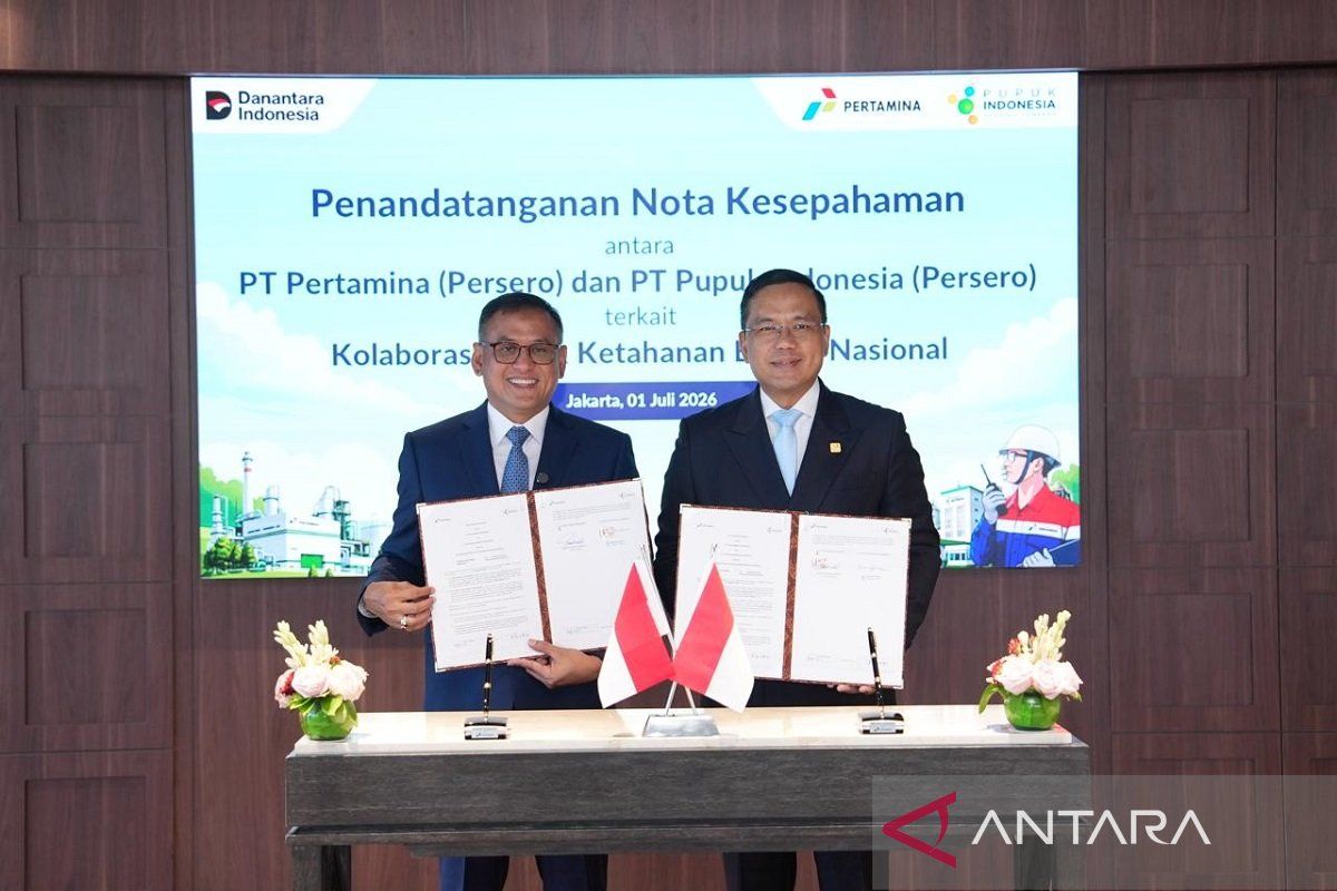 Pertamina dan Pupuk Indonesia jajaki kolaborasi strategis untuk perkuat ketahanan energi dan pangan nasional