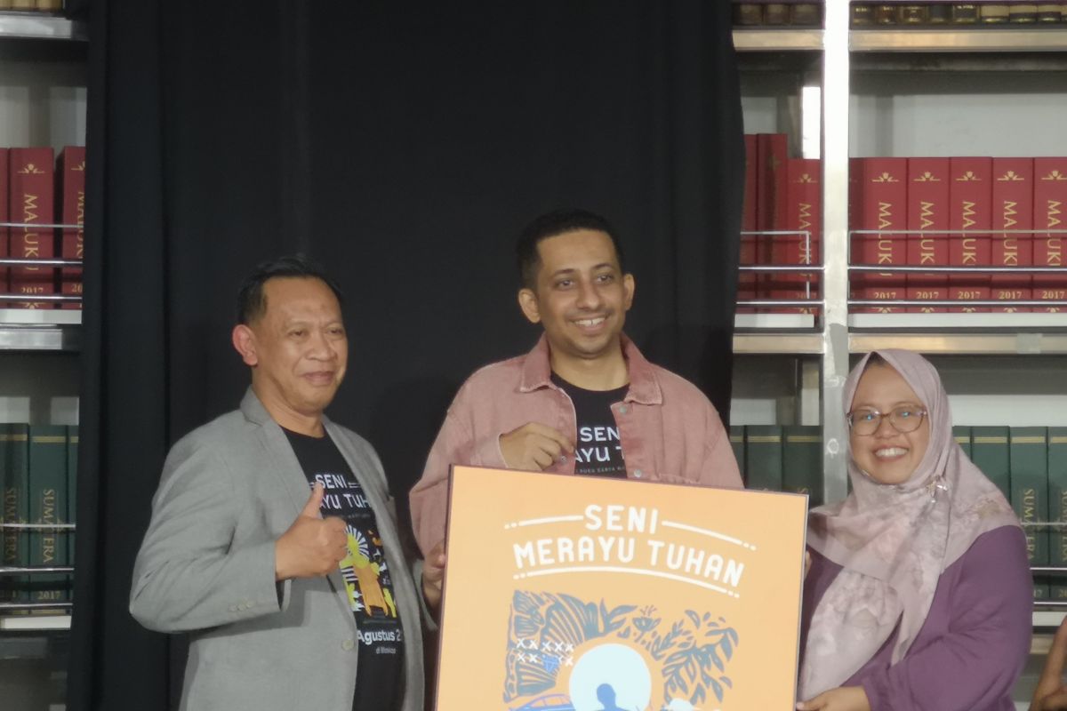 Perpusnas jadi lokasi peluncuran film Seni Merayu Tuhan