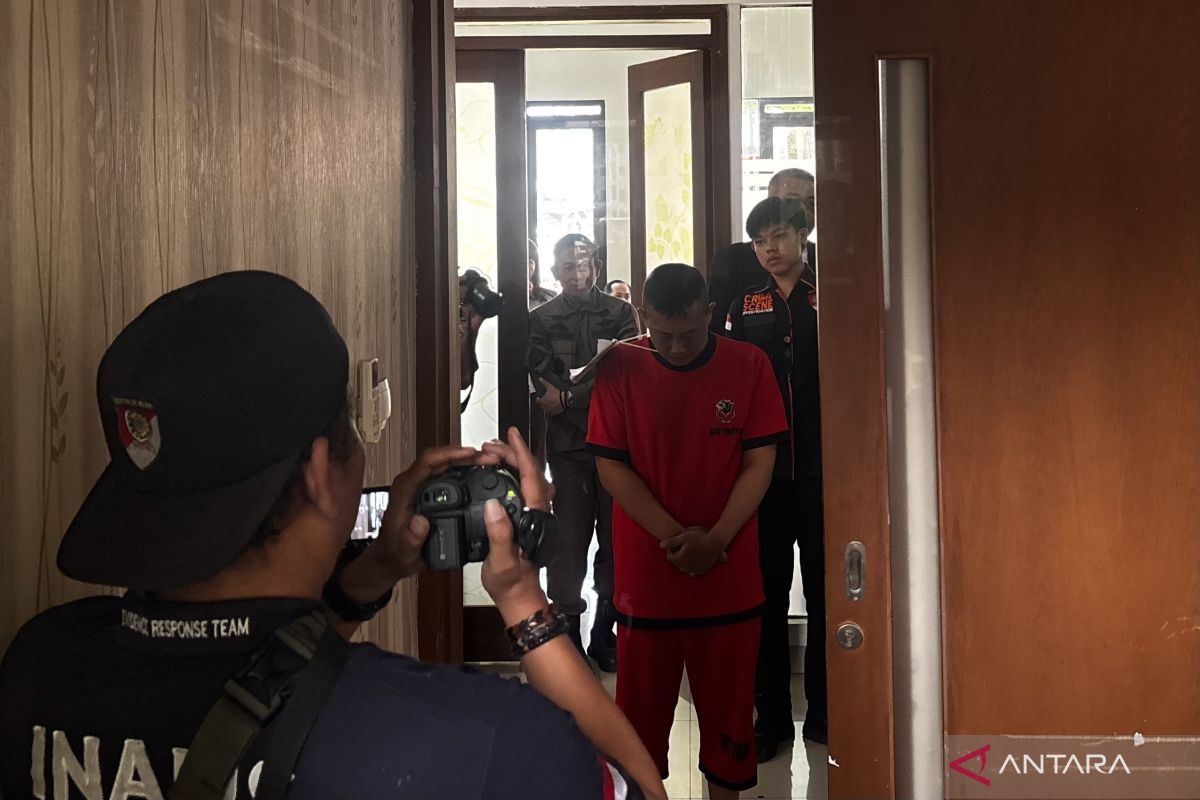 Polisi gelar rekonstruksi 21 adegan kasus penyekapan wanita di Bandung