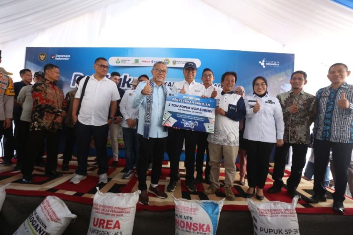 Menko Pangan: Distribusi pupuk subsidi capai 4,77 juta ton