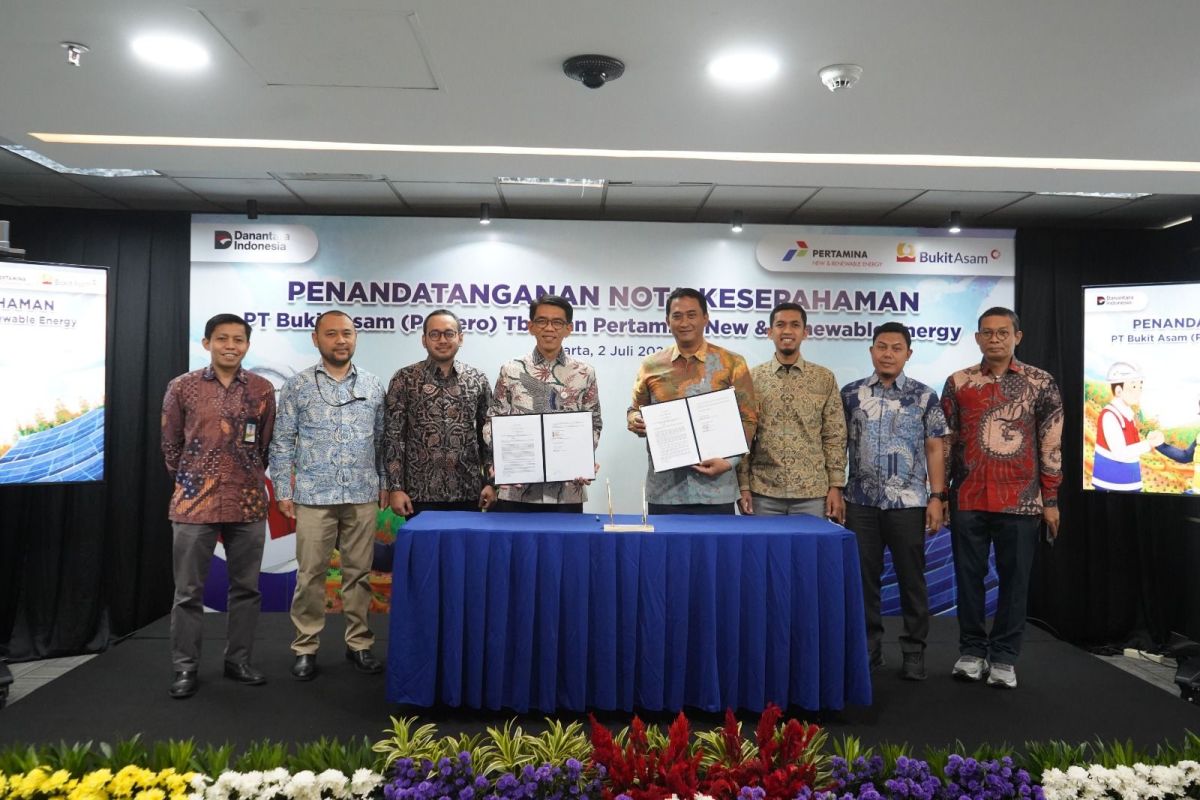 Pertamina NRE siap kembangkan PLTS di lahan bekas tambang PTBA