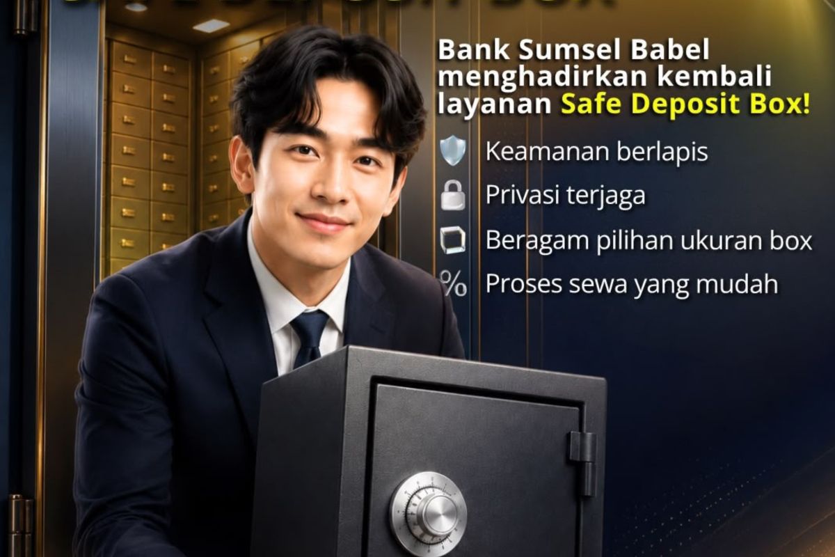 Bank Sumsel Babel sediakan layanan Safe Deposit Box untuk simpan aset berharga