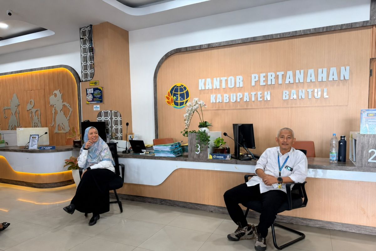 Kantor Pertanahan Bantul perkuat kualitas pelayanan front office melalui evaluasi rutin