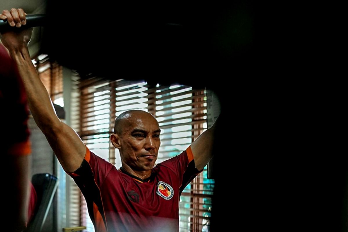 Latihan perdana, pemain Semen Padang FC digembleng latihan fisik - ANTARA News Banten