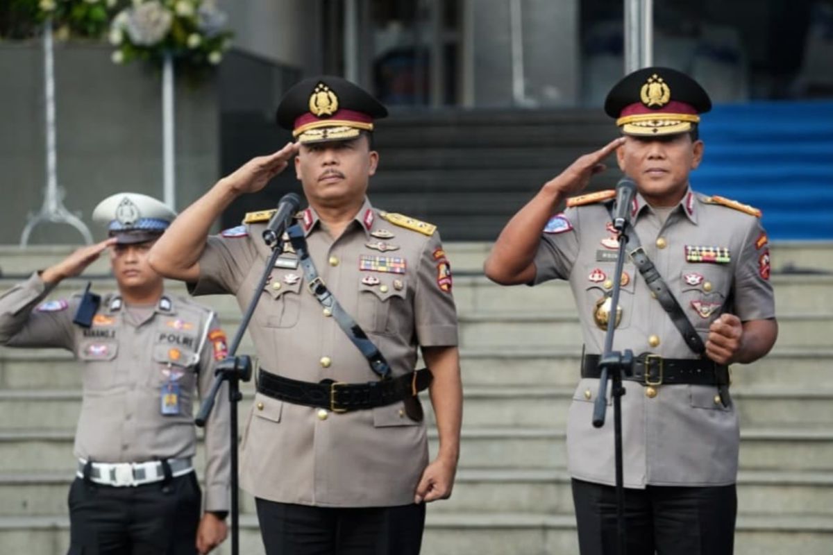 Jabatan Kakorlantas resmi diserahkan dari Irjen Agus ke Irjen Wibowo