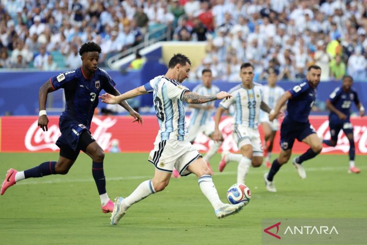 Messi soroti lemahnya pressing Argentina saat hadapi Tanjung Verde