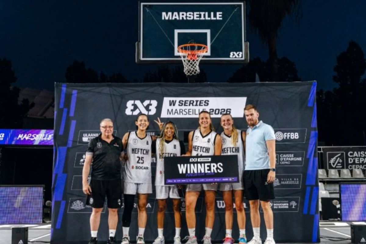 Neftchi Socar juara FIBA 3x3 Women's Series Marseille 2026