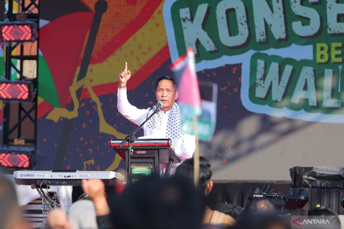 Wali Kota Palembang serukan aksi kemanusiaan bela Palestina