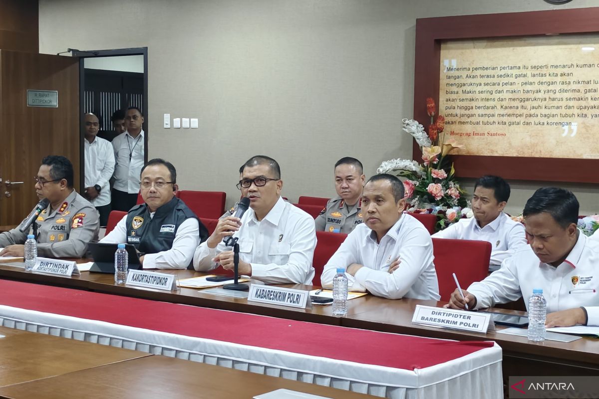 Polri usut korupsi dan TPPU pengadaan batu bara di sejumlah PLTU
