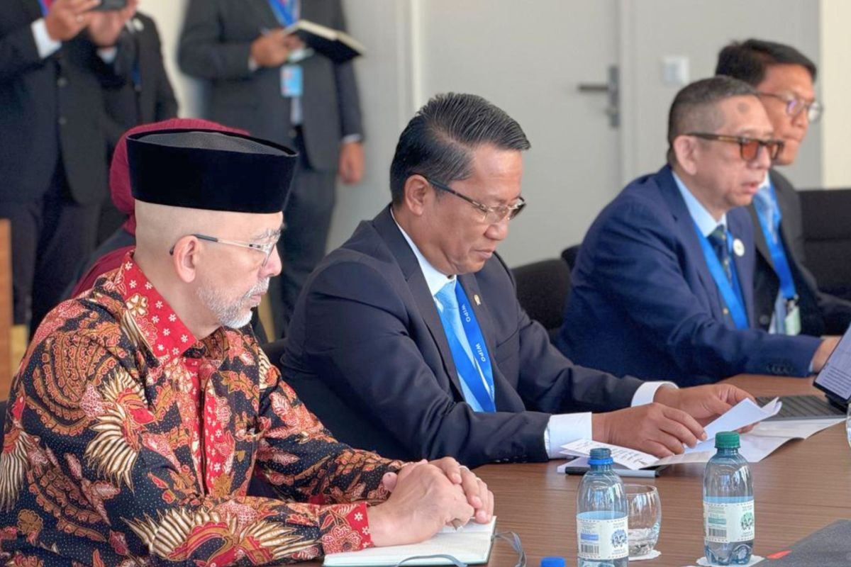 Menkum pertegas komitmen RI dorong tata kelola royalti global di WIPO