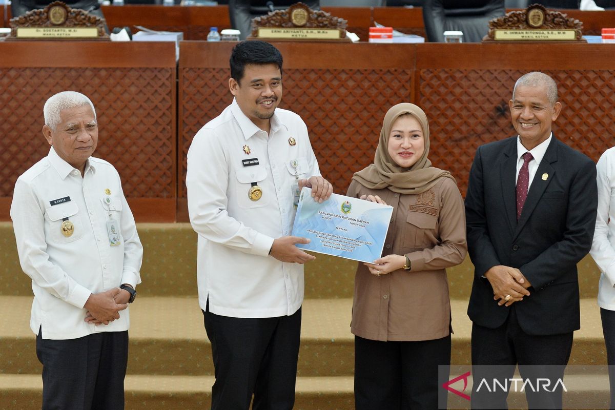 Gubernur Bobby sampaikan Pemprov Sumut catat surplus Rp521,49 miliar