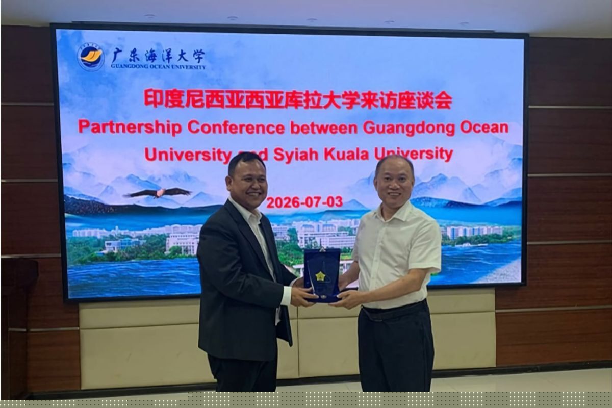 USK-Guangdong Ocean University perkuat kolaborasi riset berbasis AI