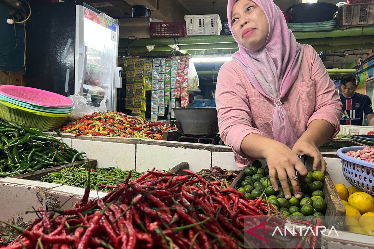 Harga cabai rawit Rp62.100/kg, telur ayam Rp29.250/kg per Senin pagi