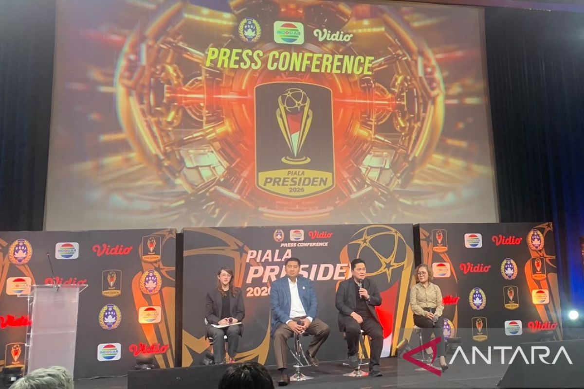 Piala Presiden 2026, delapan klub dari empat negara ambil bagian