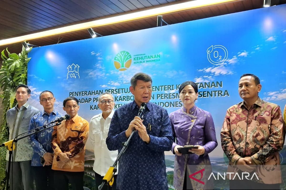 Pemerintah siapkan 1,4 juta hektare lahan karbon untuk masyarakat adat