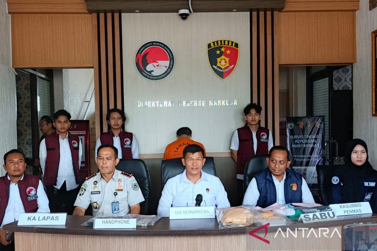 Polda Babel tetapkan tersangka peredaran sabu dikendalikan narapidana