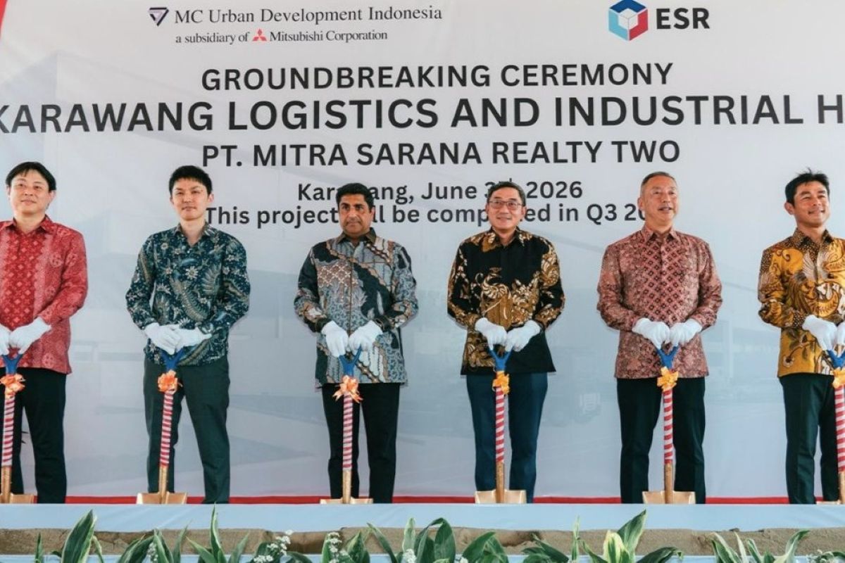 ESR-MCUDI membangun dua fasilitas logistik senilai 80 juta dolar AS