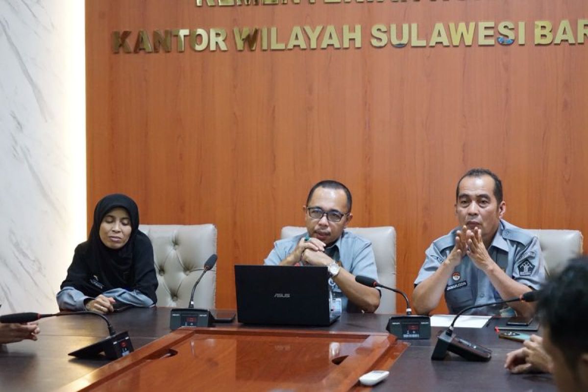 Kemenkum Sulbar monev layanan fasilitatif dan administratif
