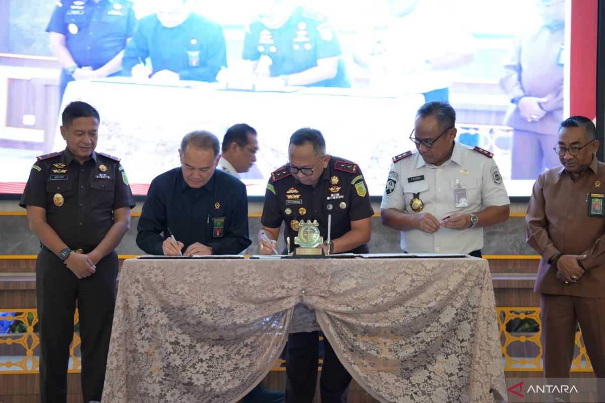 Tiga instansi hukum Sumsel sepakati pelaksanaan sidang elektronik