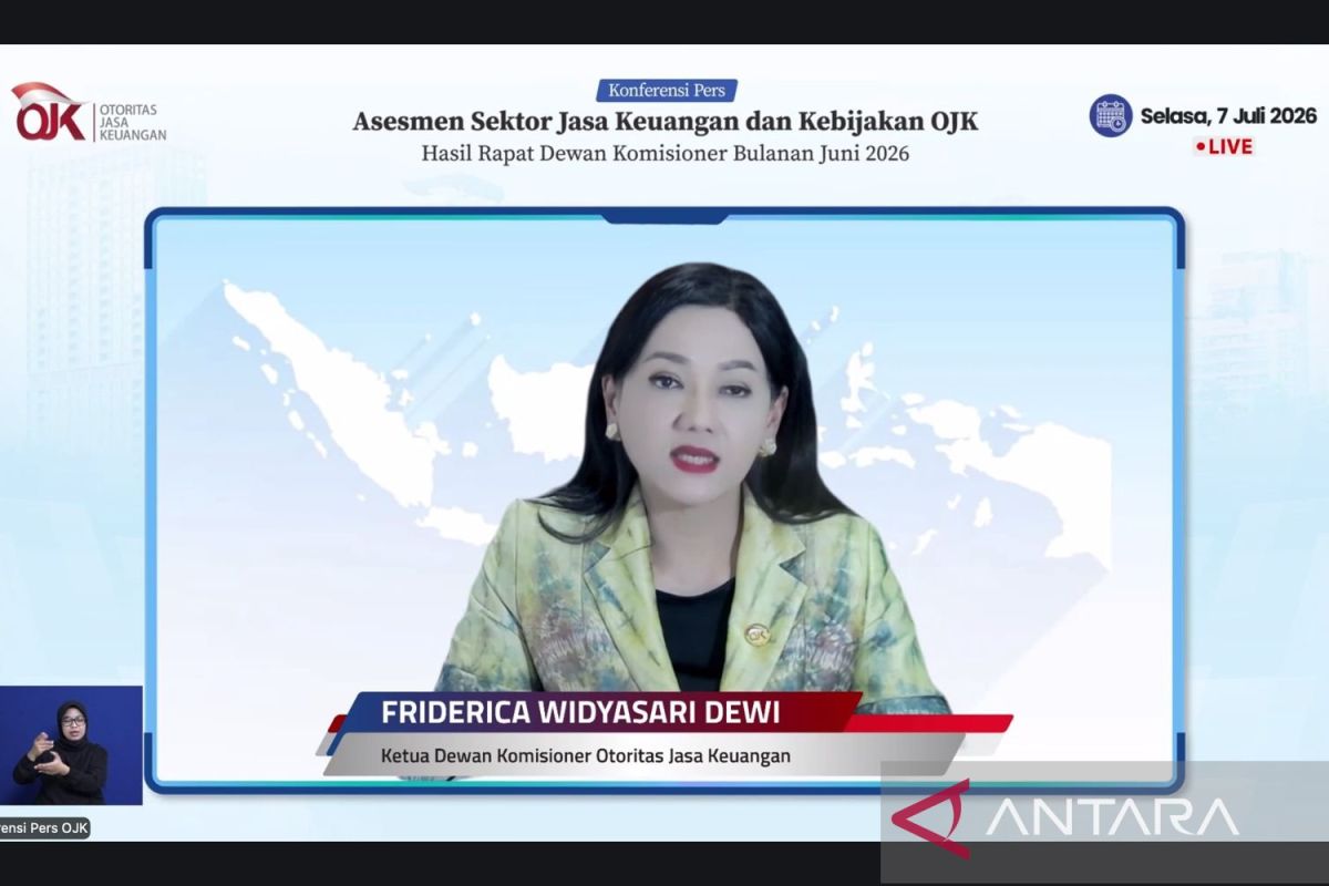 OJK tetap pantau intensif risiko pada LJK akibat tekanan suku bunga