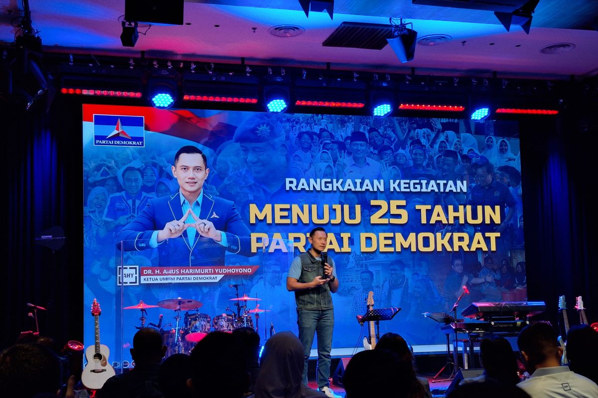 AHY: Demokrat Fokus pada Tiga Agenda Utama pada HUT Ke-25