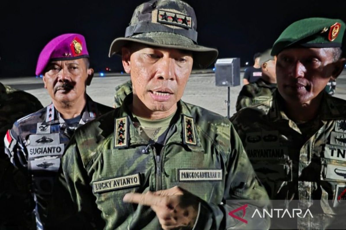 Kogabwilhan III siapkan personel TNI amankan lapter rawan keamanan di Papua