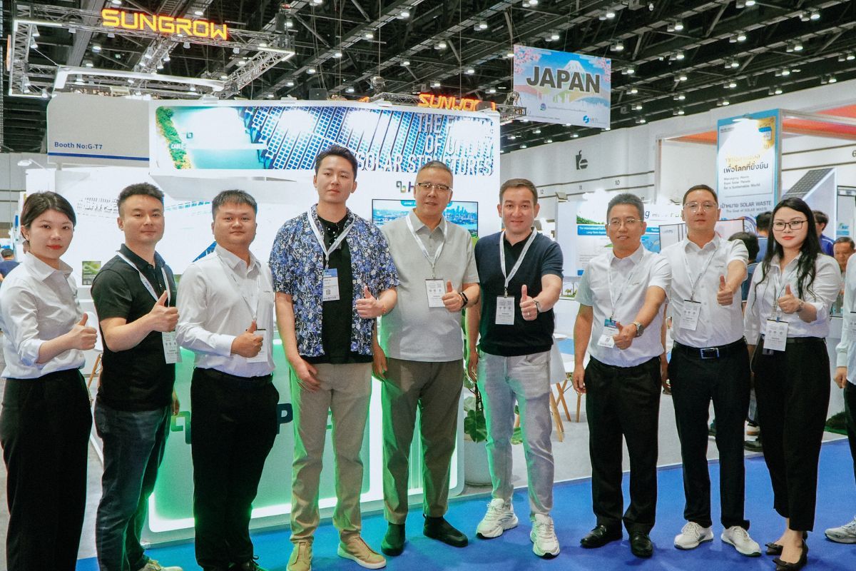 HYPSET Tampilkan Solusi Struktur Kabel untuk Sistem Pemasangan Panel Surya dengan Medan yang Kompleks di Asia Tenggara