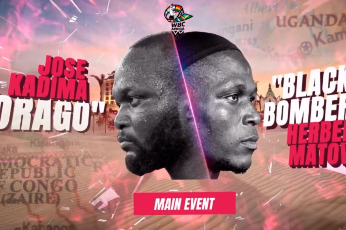 Kadima dan Matovu naik ring untuk kuasai kelas berat WBC Afrika