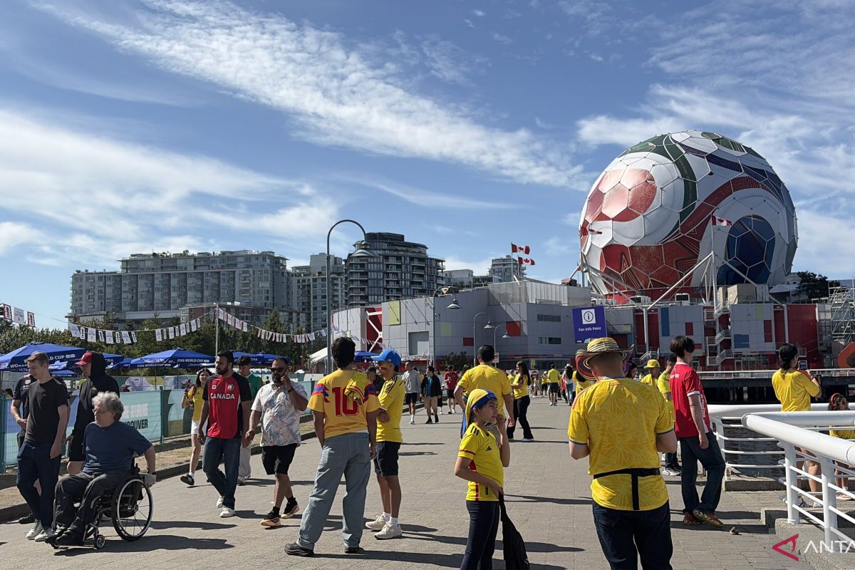 Diaspora Indonesia rasakan berkah Piala Dunia di Vancouver, Kanada