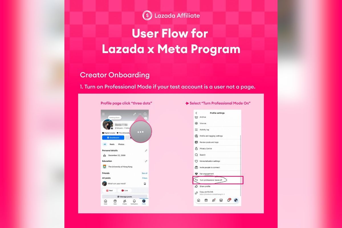Lazada Gandeng Meta untuk Mempermudah Social Commerce di Asia Tenggara Lewat Program Affiliate Partnerships