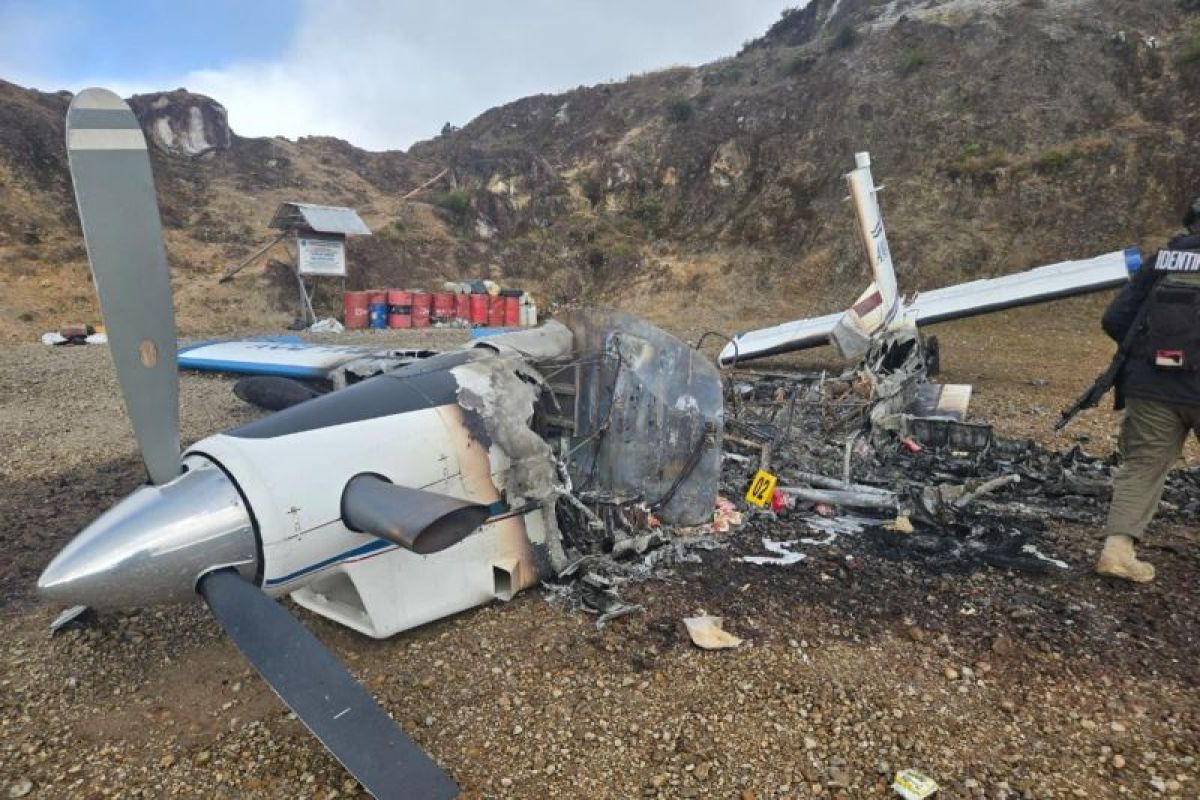 Satgas Damai Cartenz temukan markas KKB dekat Bandara Balinggama - ANTARA News Papua Tengah