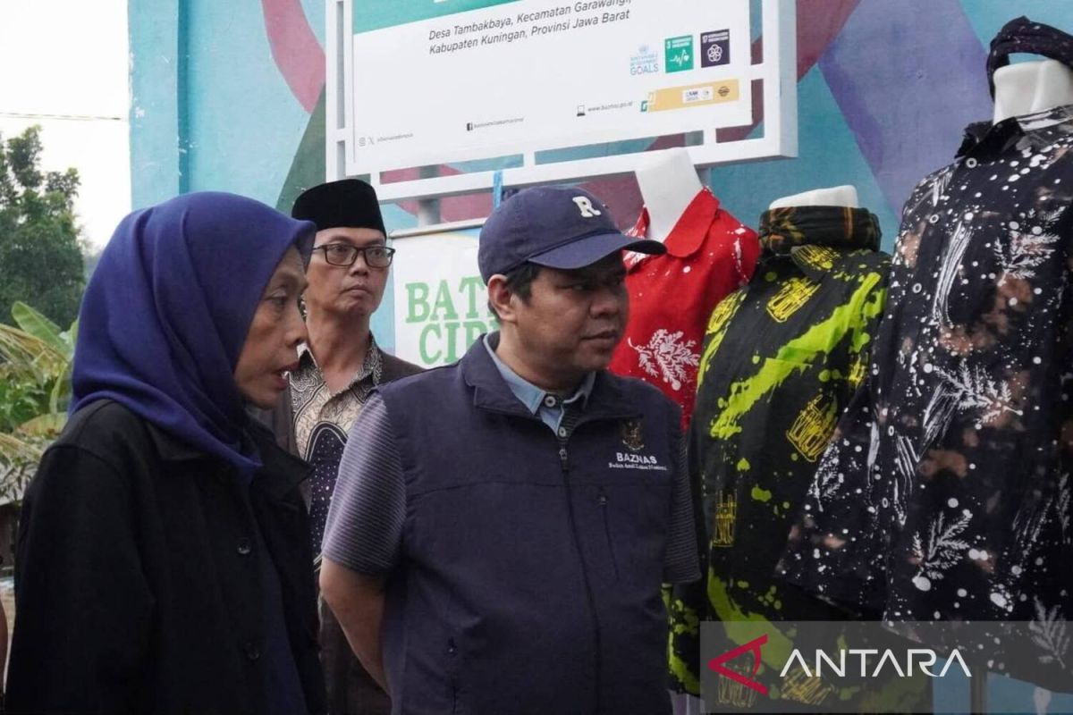 Baznas bantu kembangkan usaha batik milik disabilitas mental di Jabar