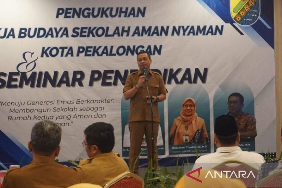 Pekalongan membentuk Pokja Budaya Sekolah Aman dan Nyaman