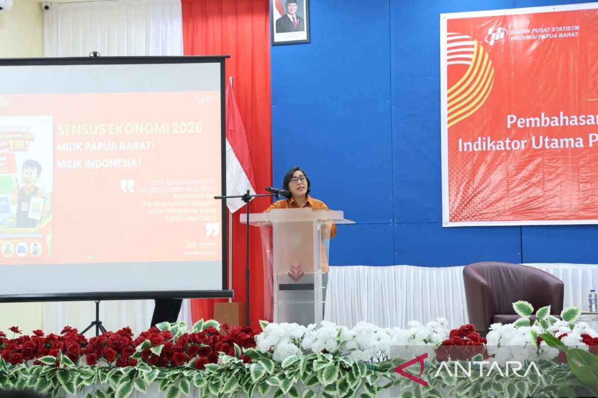 BPS Papua Barat koordinasikan pengukuran 76 indikator pembangunan - ANTARA News Papua Tengah